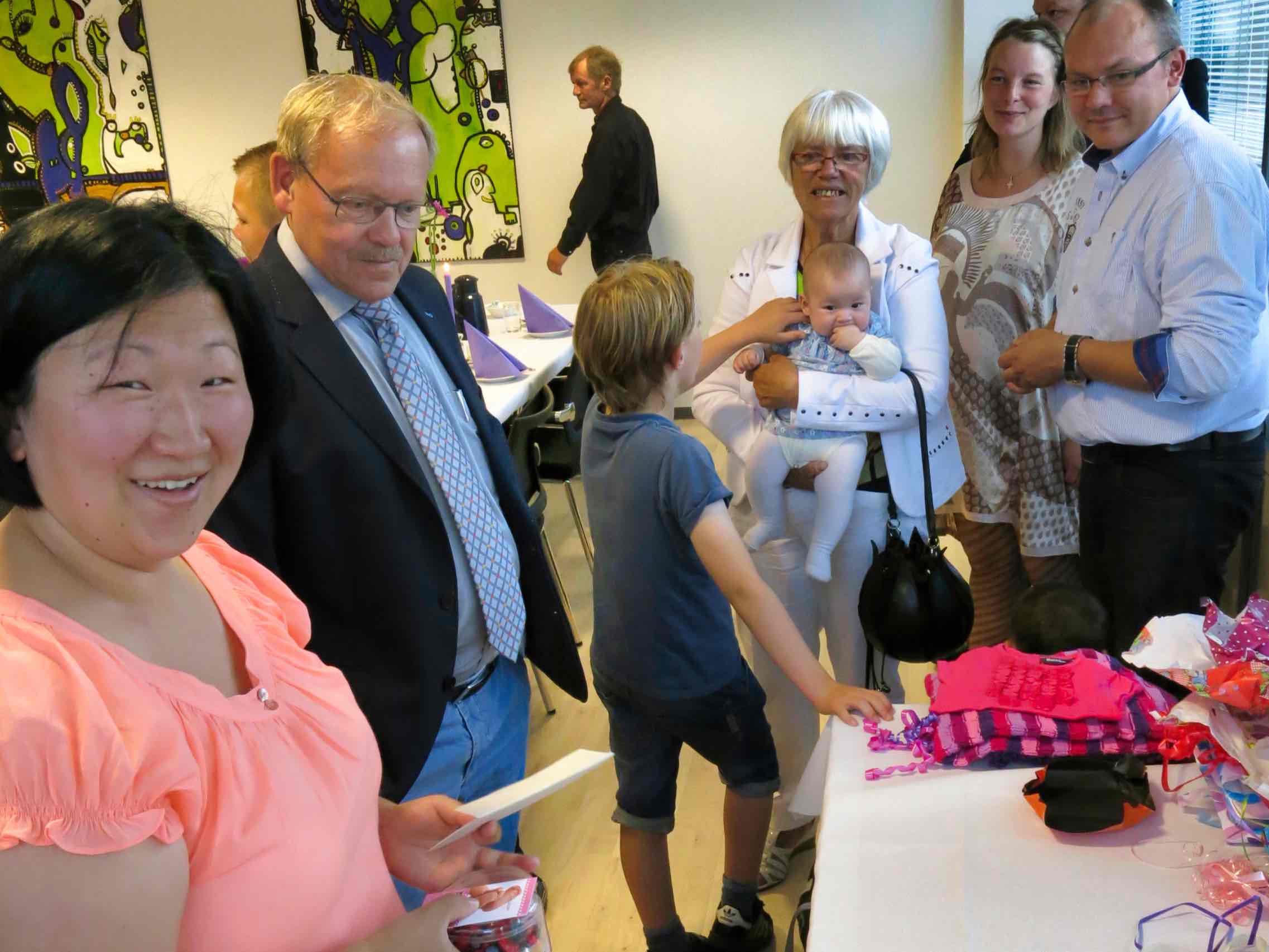 Bagefter var der inviteret til brunch